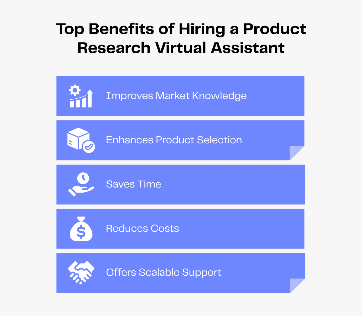 Infographic: Top benefits of hiring a product research virtual assistant