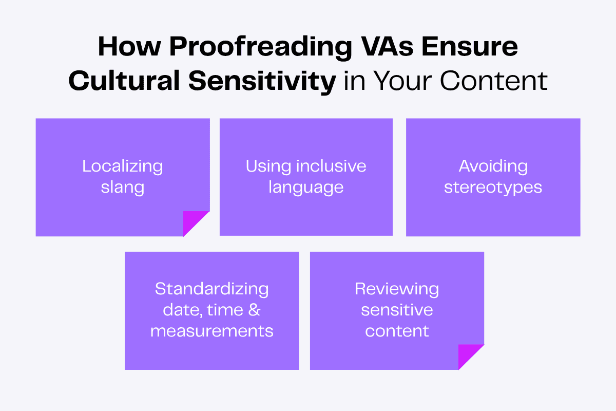 How Proofreading VAs Ensure Cultural Sensitivity in Content