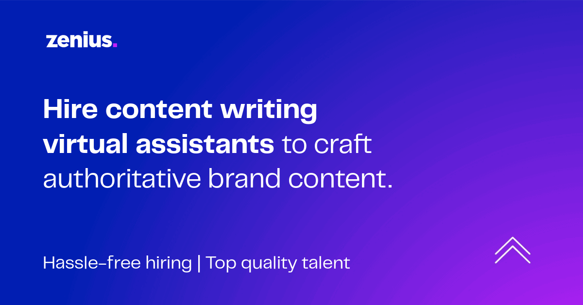 Level Up Your Blog With a Content Writing Virtual Assistant | Zenius