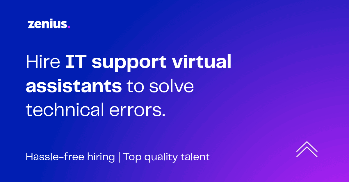 $6–$8.75/hr Hire Technical Virtual Assistants for Remote IT Support ...